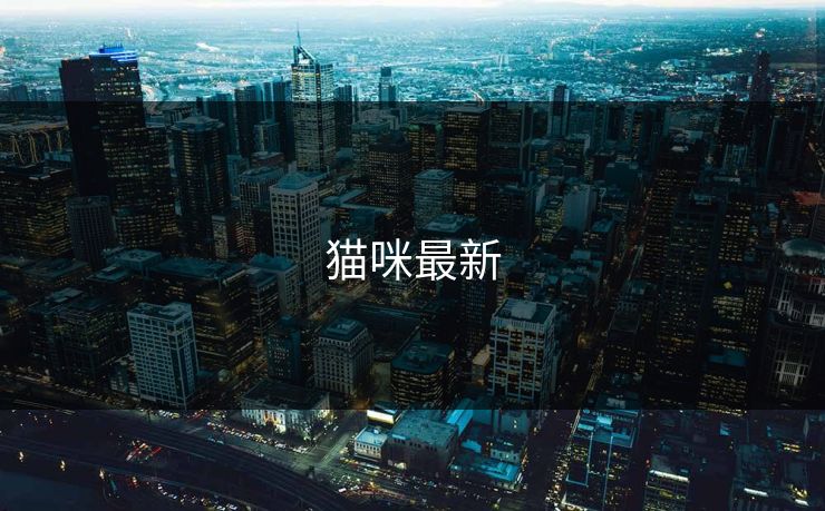 猫咪最新